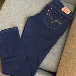Dark Blue Levi’s 524
